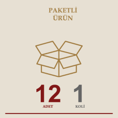 Porland Queen 14 cm Kase Altın Yaldız