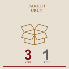 Sedef 30 cm Kayık Altın Yaldız