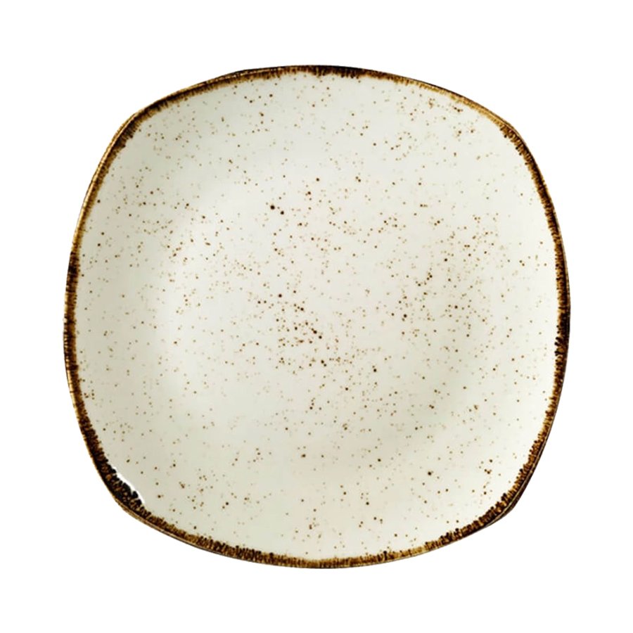 Atlantis Prz 21 cm Düz Tabak Krem