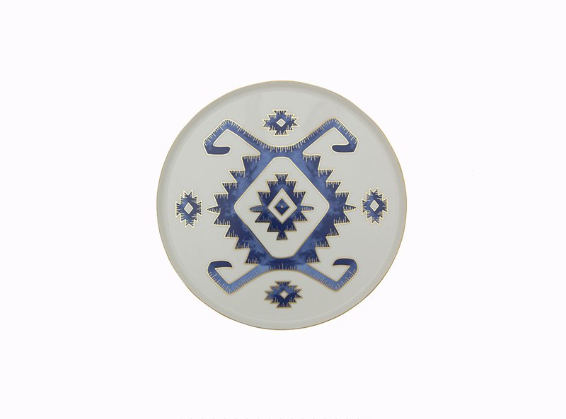 Arabesque Desen5 Düz Tabak 18cm