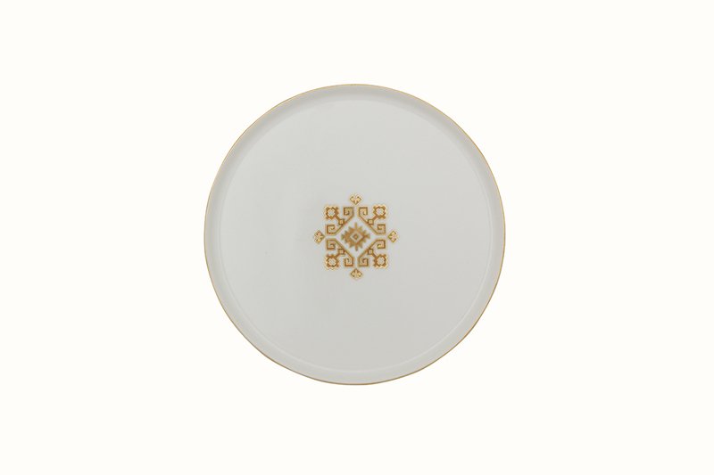 Arabesque Desen1 Düz Tabak 21cm