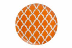 Morocco 28 cm Düz Tabak Desen 3