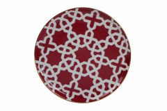 Morocco 20 cm Düz Tabak Desen 5