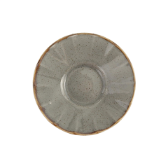 Porland 122912 Seasons Koyu Gri Çay Tabağı